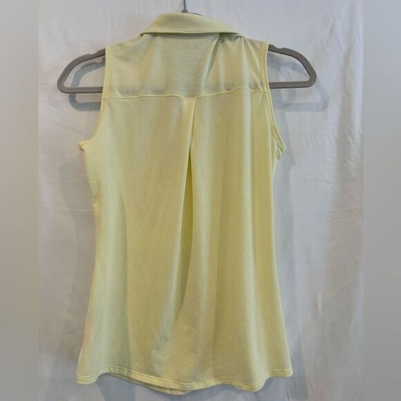 Adidas Yellow Golf Tank Top - Picture 2 of 2